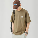 Cotton Round Neck Short-sleeved T-Shirt