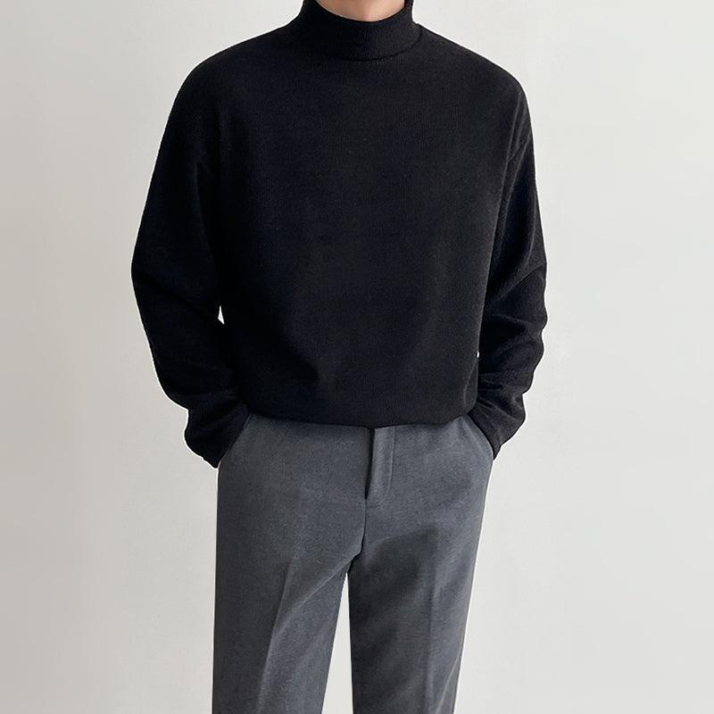Cotton Turtleneck T-shirt