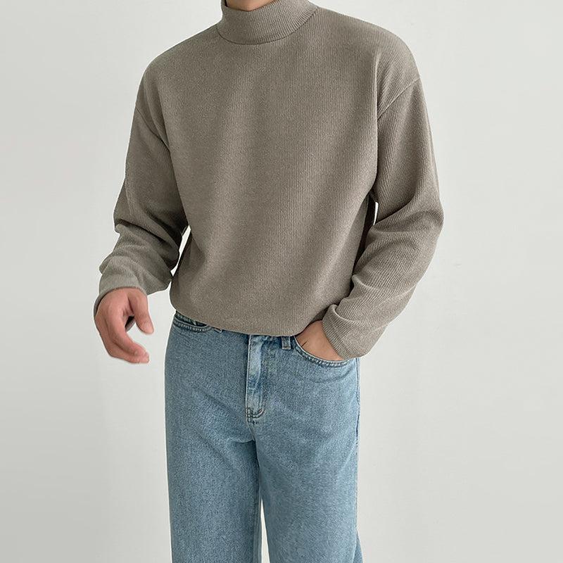 Cotton Turtleneck T-shirt