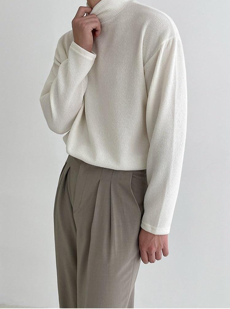Cotton Turtleneck T-shirt