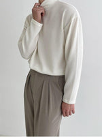 Cotton Turtleneck T-shirt