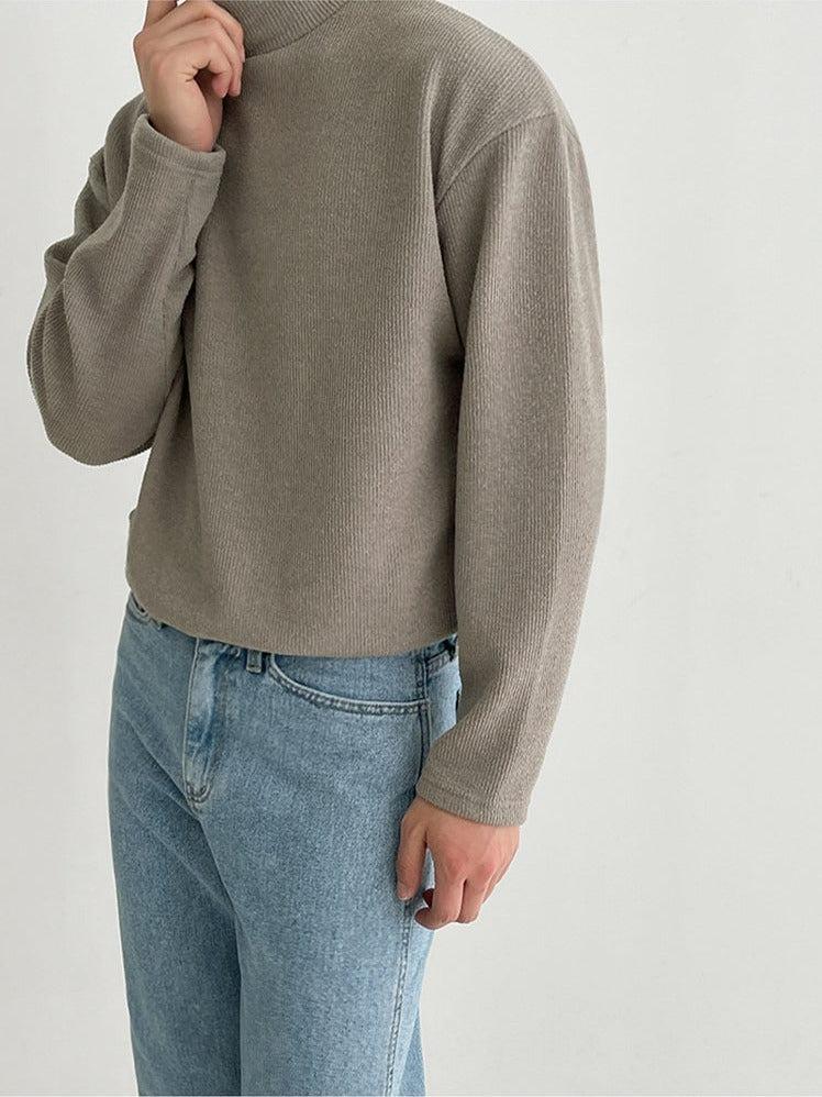 Cotton Turtleneck T-shirt