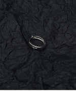 Cutout Cross Hoop Earrings