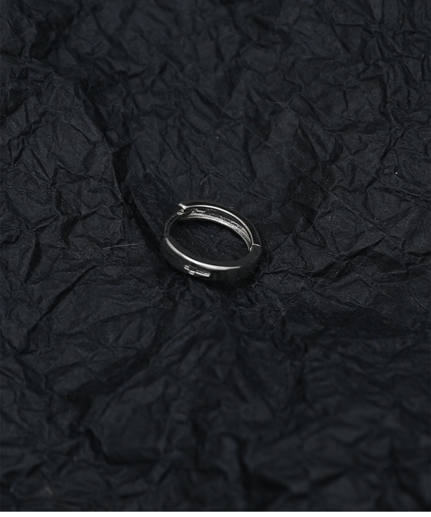 Cutout Cross Hoop Earrings