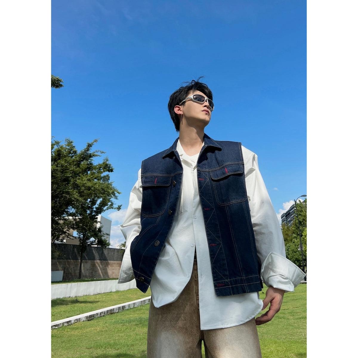 Korean clearance vest jacket