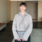 Detachable Metal Card Design Shirt