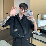 Detachable Metal Card Design Shirt