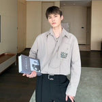 Detachable Metal Card Design Shirt