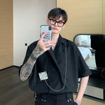 Detachable Metal Card Design Shirt