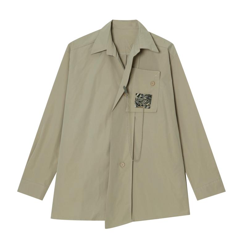 Detachable Metal Card Design Shirt