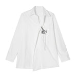 Detachable Metal Card Design Shirt