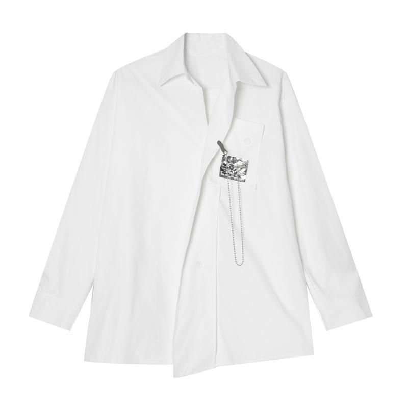 Detachable Metal Card Design Shirt