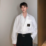 Detachable Metal Card Design Shirt