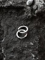 Diamond Buckle Hoop Earrings