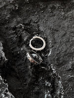 Diamond Buckle Hoop Earrings