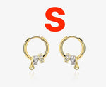 Diamond-Studded Earrings