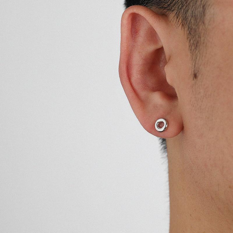 Donut Shape Ear Studs