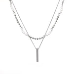 Double Pendant Necklace