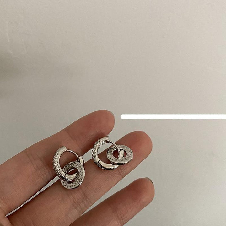 Double Ring Earrings