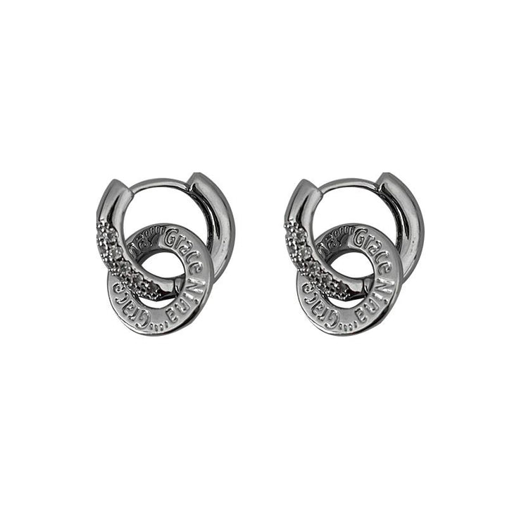 Double Ring Earrings