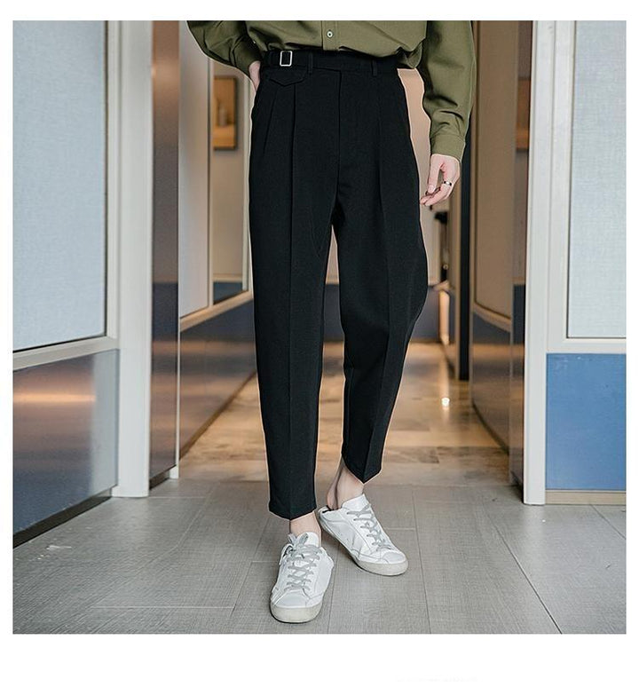 Drape Straight Pants