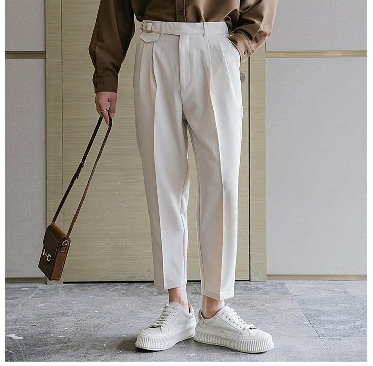 Drape Straight Pants