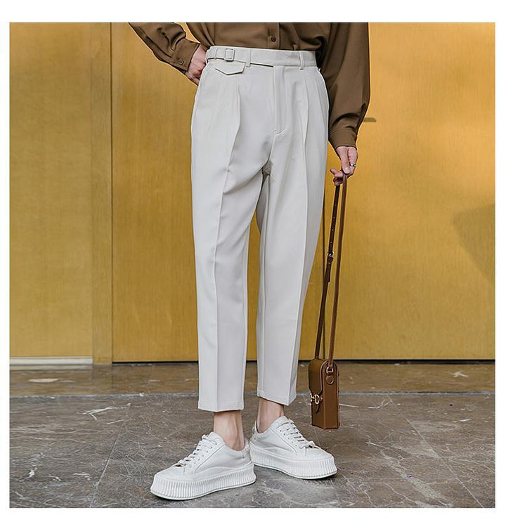 Drape Straight Pants