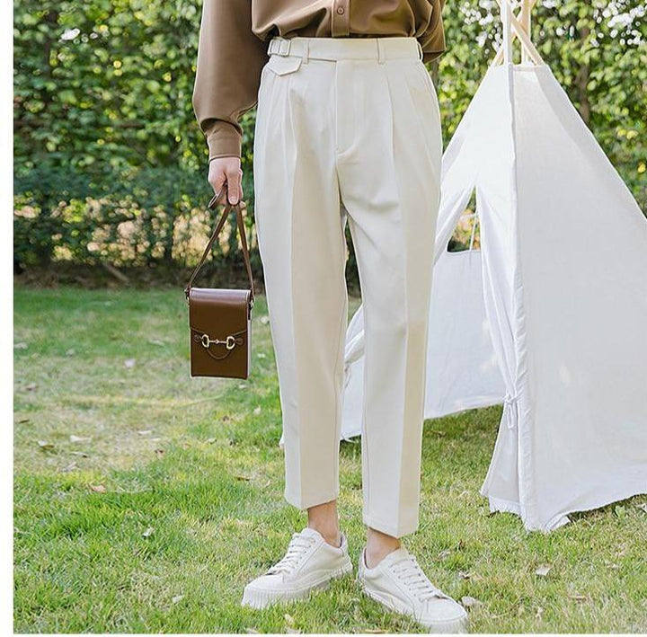 Drape Straight Pants