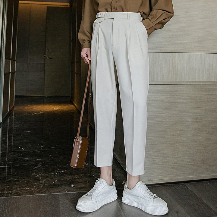 Drape Straight Pants