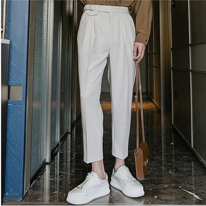 Drape Straight Pants