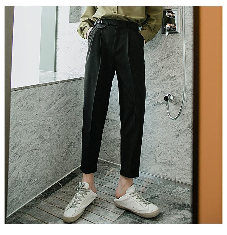 Drape Straight Pants