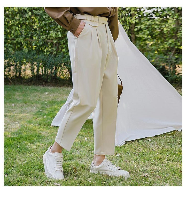 Drape Straight Pants