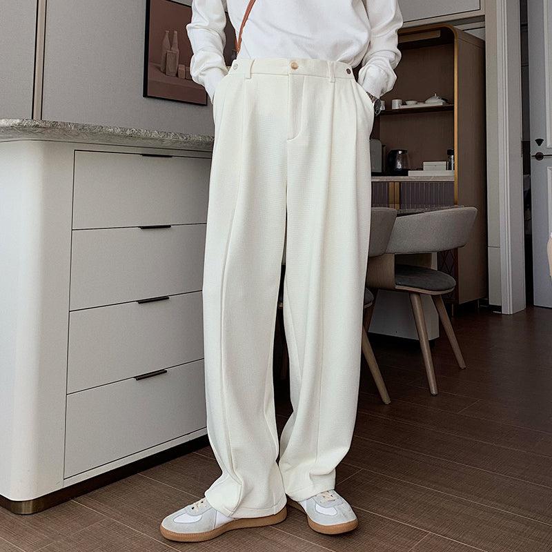 Draped Pleated Pants