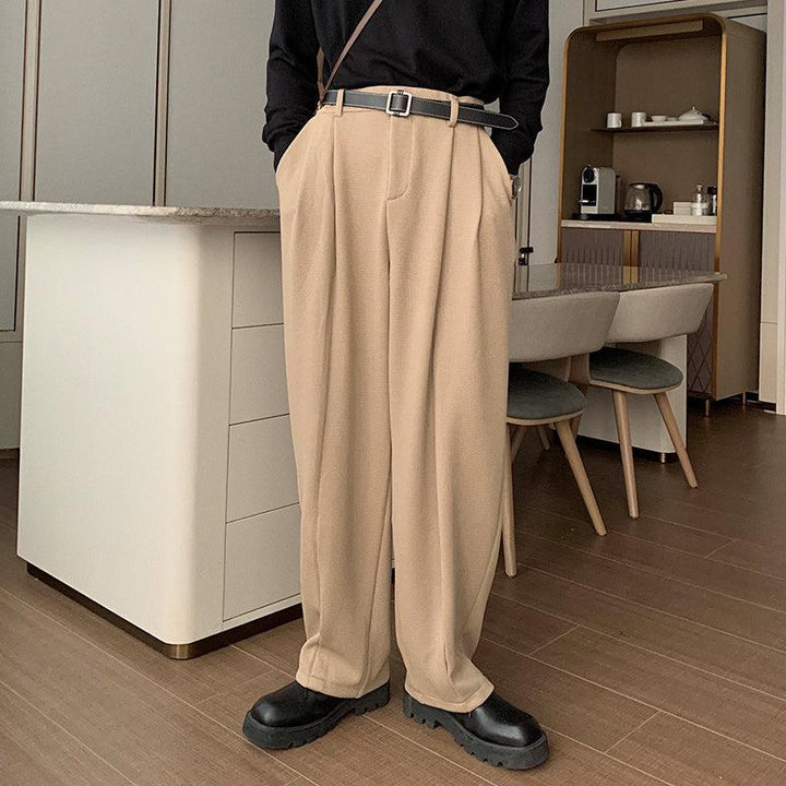 Draped Pleated Pants