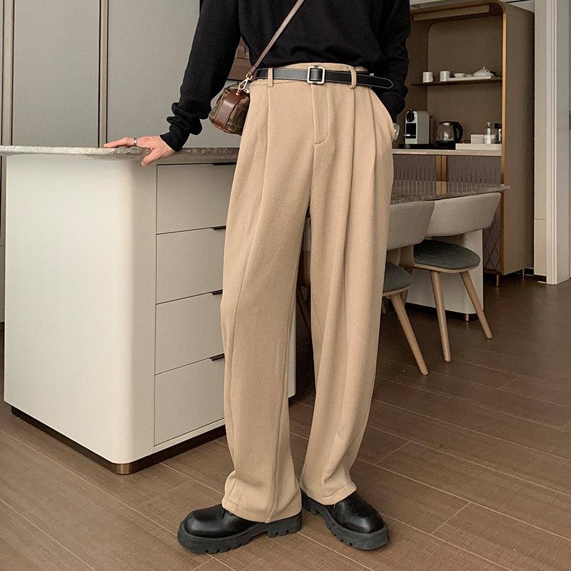 Draped Pleated Pants