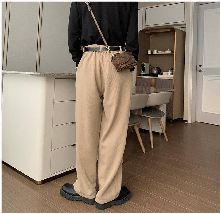 Draped Pleated Pants