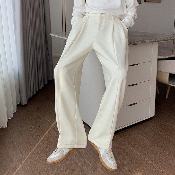 Draped Pleated Pants