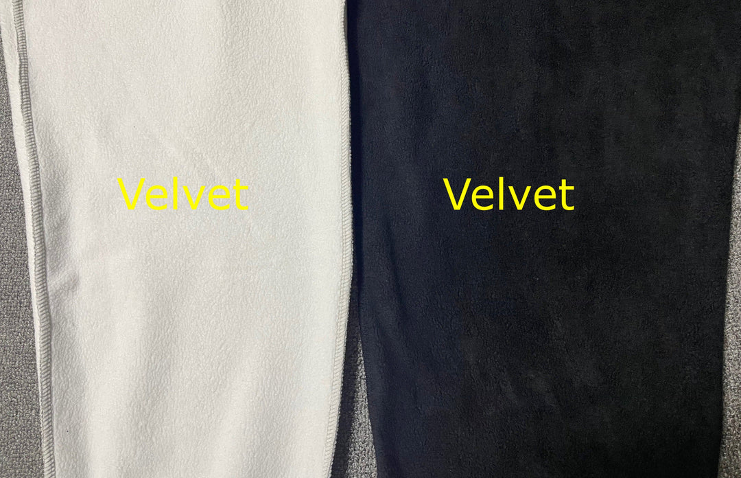 Drawstring Crotch Beam Pants Plus Velvet