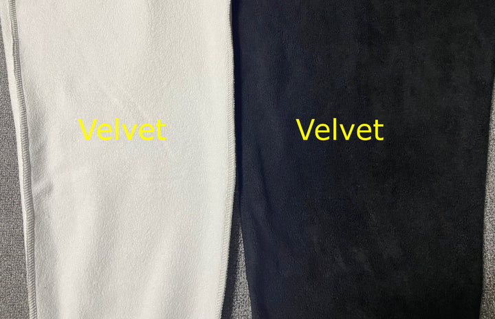 Drawstring Crotch Beam Pants Plus Velvet