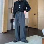 Drawstring Wide Leg Pants