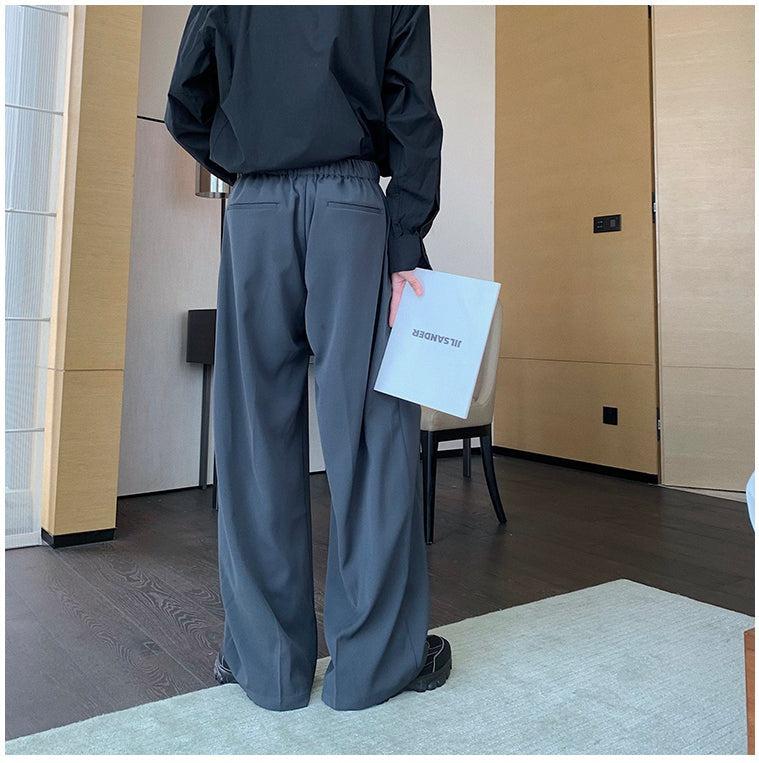 Drawstring Wide Leg Pants