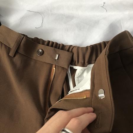 Elastic Band Suit Shorts