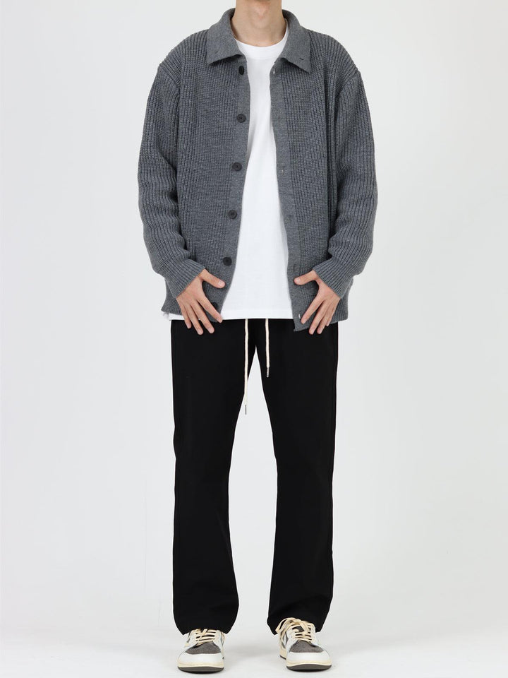 Elastic Drawstring Chino Pants