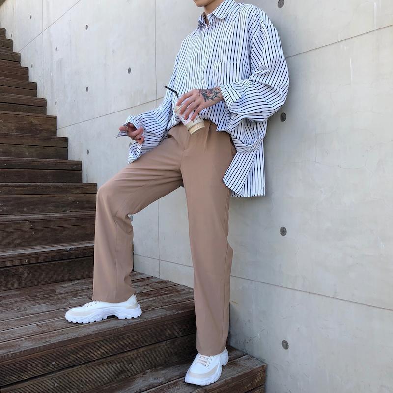 Elastic Suit Pants