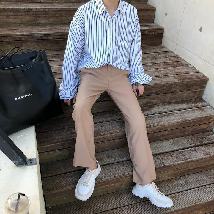 Elastic Suit Pants