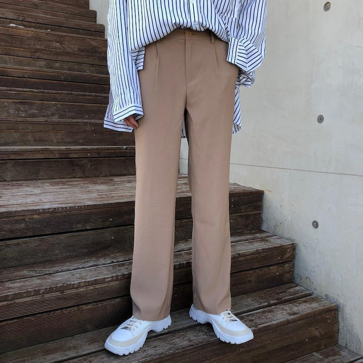 Elastic Suit Pants