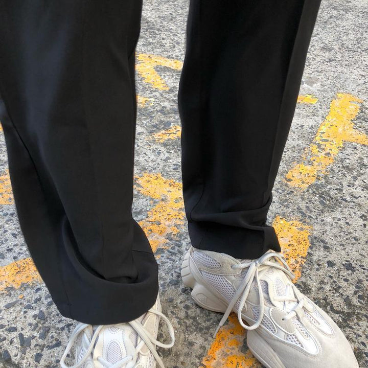 Elastic Suit Pants
