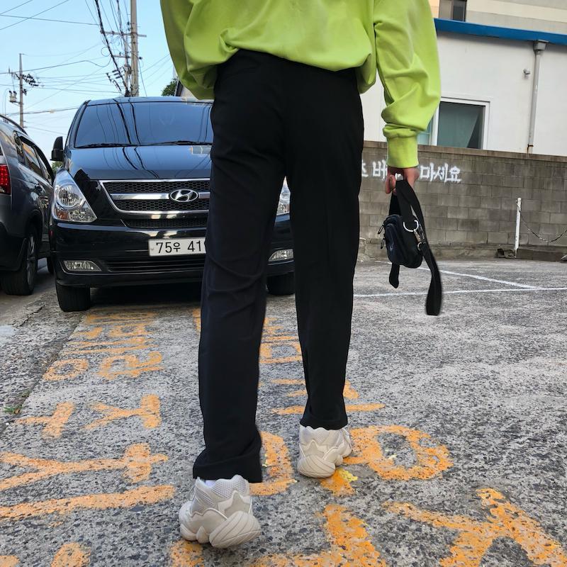 Elastic Suit Pants