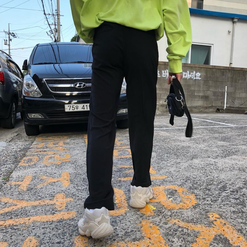 Elastic Trousers - The Korean Fashion