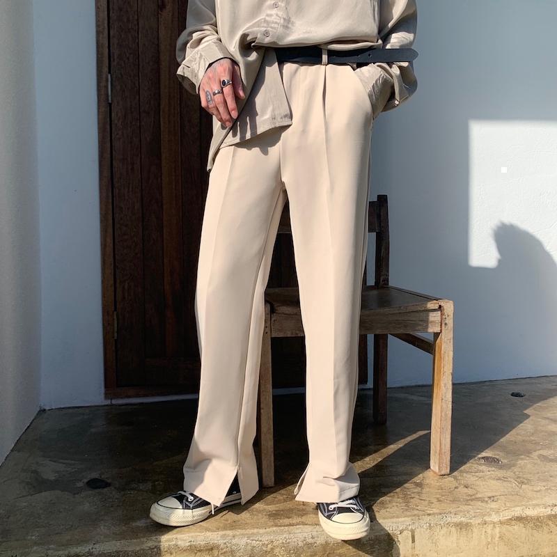 Elastic Waist Drape Trousers